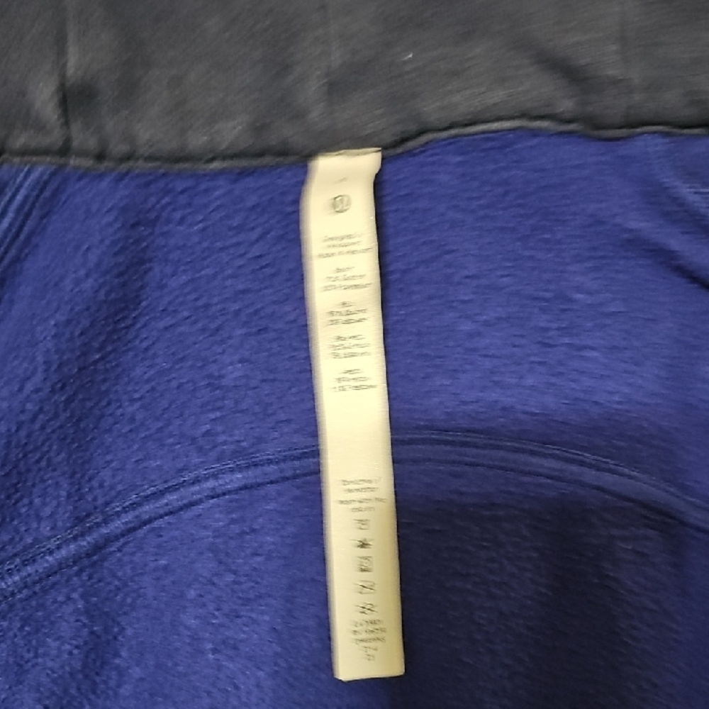 lululemon athletica Deep Blue Zip-Up Hoodie Waste Length - Picture 4 of 7
